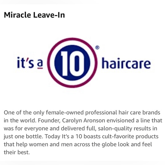 It's a 10 Miracle Leave In Product, Travel Size 2 FL OZ. - Picture 6 of 15
